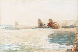 The Breakwater (Winslow Homer) - Muzeo.com