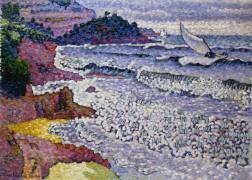 The Choppy Sea (Henri-Edmond Cross) - Muzeo.com