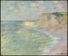 The Cliff Above (Claude Monet) - Muzeo.com