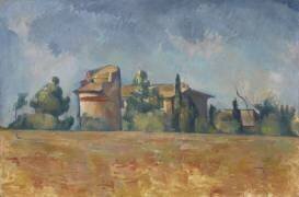 The Dovecote at Bellevue (Paul Cézanne) - Muzeo.com