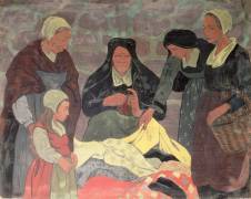 The Fabric Seller (Paul Serusier) - Muzeo.com