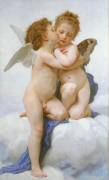 The First Kiss (William Bouguereau) - Muzeo.com