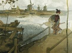 The Gale (Georges de Feure) - Muzeo.com