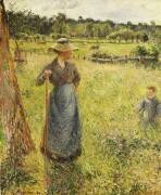 The Haymaker (Camille Pissarro) - Muzeo.com