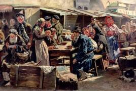 The Meal (Vladimir Egorovic Makovsky) - Muzeo.com
