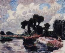 The Montigny Dam (Roderic O'Conor) - Muzeo.com