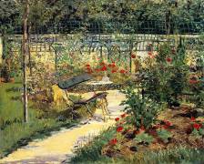 The Painter's Garden (Edouard Manet) - Muzeo.com