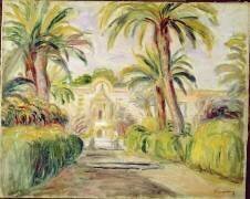 The Palm Trees (Auguste Renoir) - Muzeo.com