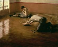 The Parquet Planers (Gustave Caillebotte) - Muzeo.com