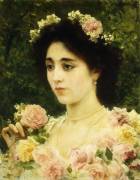 The Pink Rose (Federigo Andreotti) - Muzeo.com