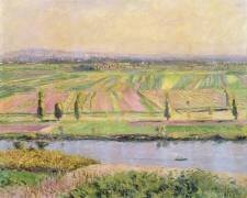 The Plain of Gennevilliers from the Hills of Argenteuil (Gustave Caillebotte) - Muzeo.com