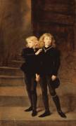 The Princes Edward and Richard in the Tower (John Everett Millais) - Muzeo.com