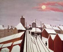 The Railway (Henri Rousseau) - Muzeo.com