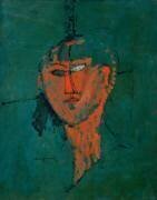 The Red Head (Amedeo Modigliani) - Muzeo.com