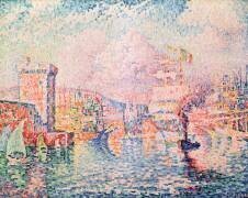 The Red Tower (Paul Signac) - Muzeo.com