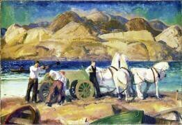 The Sand Cart (George Wesley Bellows) - Muzeo.com