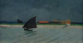 The Seine Estuary (Félix Vallotton) - Muzeo.com