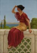 The Signal (John William Godward) - Muzeo.com
