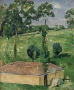 The Spring House (Paul Cézanne) - Muzeo.com