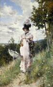 The Summer Stroll (Giovanni Boldini) - Muzeo.com