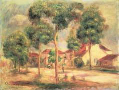 The Sunny Road (Auguste Renoir) - Muzeo.com