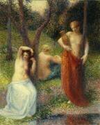 The Three Graces (Hippolyte Petitjean) - Muzeo.com