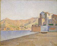 The Town Beach (Paul Signac) - Muzeo.com