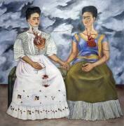 The Two Fridas (Frida Kahlo) - Muzeo.com
