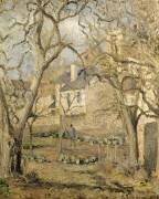 The Vegetable Garden (Camille Pissarro) - Muzeo.com