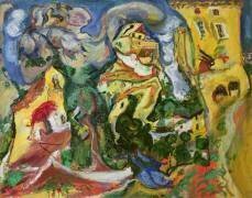 The village (Chaïm Soutine) - Muzeo.com