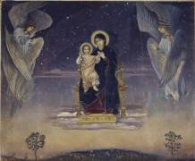 The Virgin (Victor Mikhailovich Vasnetsov) - Muzeo.com