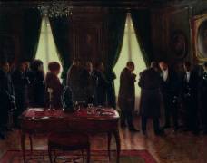 The widower (Jean Béraud) - Muzeo.com
