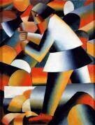The Woodcutter (Kazimir Malevitch) - Muzeo.com