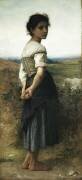 The Young Shepherdess (William Bouguereau) - Muzeo.com