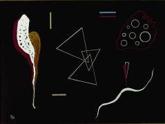 Three triangles (Wassily Kandinsky) - Muzeo.com