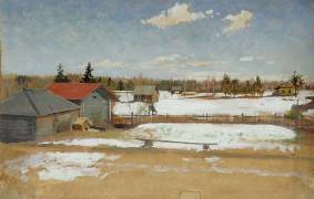 Tumenev's Estate (Andrei Petrovich Ryabushkin) - Muzeo.com