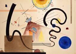 Two Motions (Wassily Kandinsky) - Muzeo.com