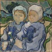 Two Young Girls (Vincent van Gogh) - Muzeo.com