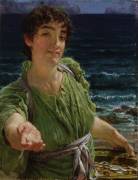 Una Carita (Lawrence Alma-Tadema) - Muzeo.com