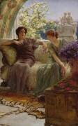 Unwelcome Confidence (Lawrence Alma-Tadema) - Muzeo.com