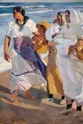 Valencian Fisherwomen (Joaquin Sorolla y Bastida) - Muzeo.com