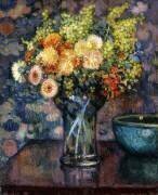 Vase of Flowers (Theo van Rysselberghe) - Muzeo.com
