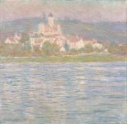 Vétheuil, effet gris (Claude Monet) - Muzeo.com