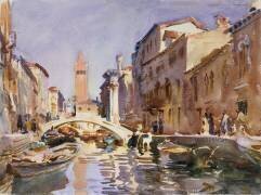 Venetian Canal (John Singer Sargent) - Muzeo.com