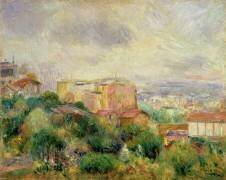 View from Montmartre (Auguste Renoir) - Muzeo.com