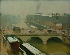 View of the Pont St. Michel in Paris (Albert Marquet) - Muzeo.com