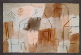 Village in Blue and Orange (Paul Klee) - Muzeo.com