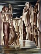 Ville des roches II, 1947. Collection privée (Tamara de Lempicka) - Muzeo.com