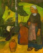 Washerwomen (Paul Serusier) - Muzeo.com