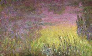 Waterlilies at Sunset (Claude Monet) - Muzeo.com